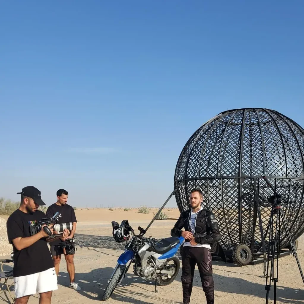 Danger Globe n - motorcycle stunt entertainment